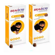 Antipulgas Para Perro Bravecto 112,5 Mg 2-4.5 Kg Pack X2