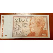 Billete Chile 5000 Pesos