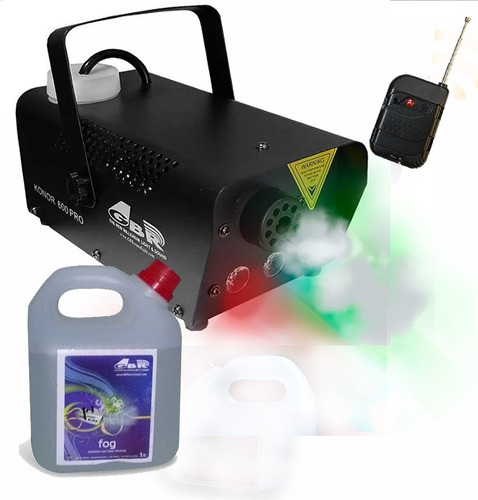 Maquina De Humo Gbr 600pro C/control Inala./liquido