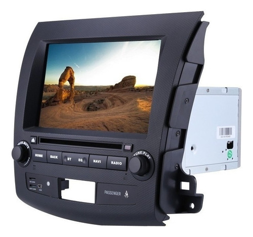 2023 Mitsubishi Outlander 2007-2013 Gps Touch Dvd Radio Foto 4