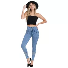 Jeans Elastizados Levanta Cola Corte Colombiano