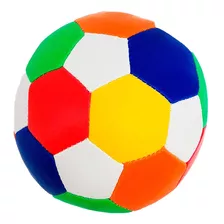 Bola Espuma Futebol Colorida E Macia Infantil Bebê Bolinha