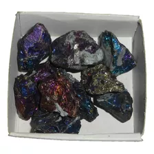 Mineral De Colección Calcopirita 10 Piezas Pequeñas