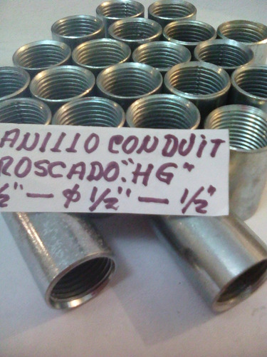 Anillo Conduit Roscado 1/2  X 5 Pzs                        