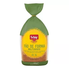 Pão De Forma Multigrãos Sem Glúten Schär Pacote 200g