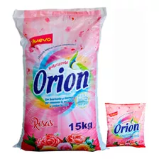 Detergente 15kg Aroma Rosa Orión Oferta