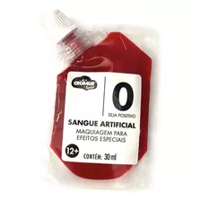 Bolsa De Sangue Falso Halloween Cromus 30 Ml Unidade