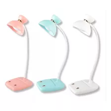 Velador Led Flexible De Escritorio Recargable Cable Usb