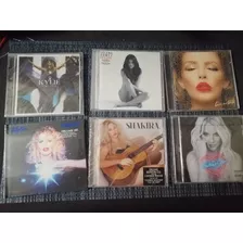 Cds Selelna Gómez Kylie Minogue Britney Spears Shakira