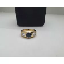 Anillo Tiffany Oro 18k Diamantes/zafiro No Cartier Bvlgari. 