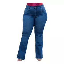 Calça Flare Elegante Tamanhos Grande Com Lycra Do 46 Ao 60