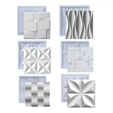 Formas Abs Pra Placas Gesso 3d Cimento Plástico Kit Fdg Ofer