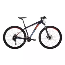 Bicicleta Mtb Aro 29 Caloi Moab 18v Azul Freio Shimano Mt Tamanho Do Quadro 17