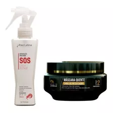 Kit Restauração 250ml S.o.s 150ml E Máscara Quente 250ml