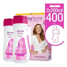 Dermafeme Sabonete Intimo 400ml Tutti Frutti Larissa Manoela