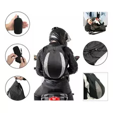 Mochila Moto Casco Impermeable Bolsa Alforja Expandible 