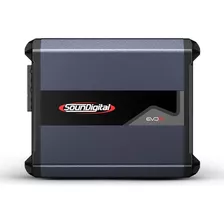 Módulo Amplificador Soundigital Sd800.1 Evo5 2 Ohms 1 Canal Cor Preto/cinza