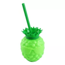 Copo 3d Divertido Festa Decorativo Plástico Abacaxi Verde