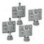 Kit Com 04  Pe Nivelador Para Moveis Fgvtn 55mm - 0086.01510