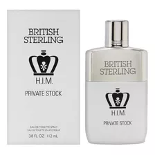 British Sterling H.i.m Private Stock Edt 112 Ml 