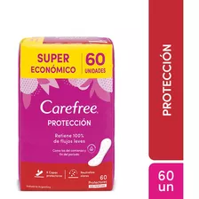 Carefree Protectores Diarios Protección Sin Perfume 60 Uni