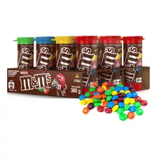 Confeito De Chocolate Tubo M&ms 360g - C/12 Un De 30g