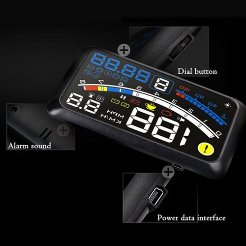 5.5 Hd Hud De Coches Encabezar Pantalla Obdii Euobd 5.5 Hd Hud De Coches Encabezar Pantalla Obdii Euobd