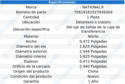 1 Retn Caja Transferencia Vehicross 99 Al 01 National Foto 3