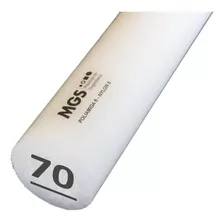 Tarugo De Nylon 70 Mm X 0,50 Metro Tipo 6 Natural 6 Uni.