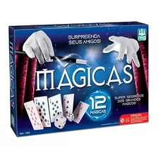 Jogo De Mágica Com 12 Truques Ilusionismo Pronta