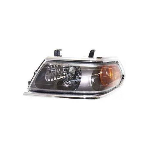 Faro Mitsubishi Montero Sport 00-04 Bezel Cromado Foto 2