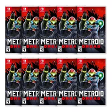 Combo Com 10 Metroid Dread Switch Midia Fisica