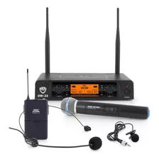 Nady Dw-22 Dual Digital Wireless Handheld, Lapel & Headset M