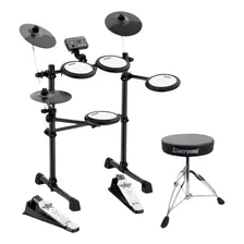 Bateria Eletrônica Liverpool Electronic Drum One 10901 Cor Preta