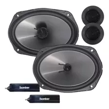 Componente Parlantes Bomber 6x9 Pulgadas 150w Rms + Tweeter 