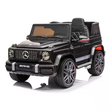 Mini Carrinho Elétrico Infantil - 12v Mercedes Amg G63 Preto