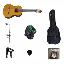 Paquete Guitarra Acústica Clásica Yamaha C70 Todo Incluido