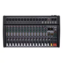 Onaxpro Sr16 Consola Analógica Mixer 16 Canales Usb Bt Fx