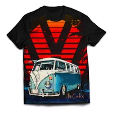 Camisa Camiseta Carros Rebaixados Clássicos Vintage Kombi