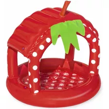 Pileta Inflable Frutilla Con Techo Protector 52387 Bestway