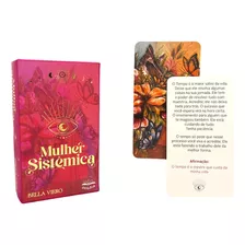 Oráculo Mulher Sistêmica Deck 71 Cartas Constelação Familiar