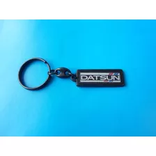 Llavero Datsun Negro Bluebird Auto Clasico Emblema #002