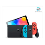 Nintendo Switch Oled Rojo Neon 64gb + Pantalla Tv Hisense 32
