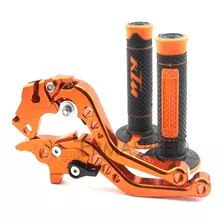 Palancas Cortas Y Puños Ktm Duke Rc 200 390