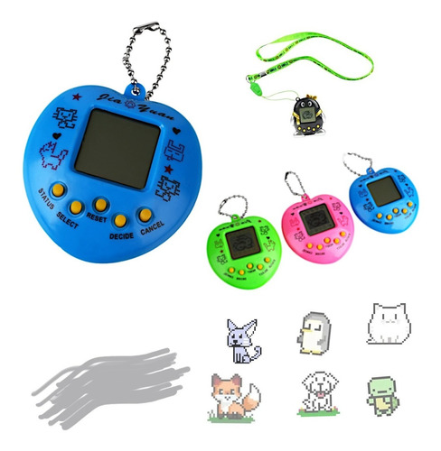 Bichinho Virtual Brinquedos Infantil Brinquedo de Criança Tamagotchi Jogos  Retrô