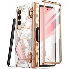 Funda I-blason Cosmo Con Mica Para Samsung Galaxy Z Fold 4