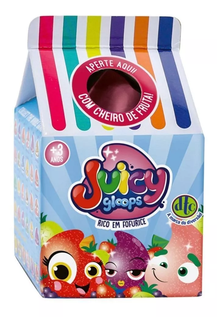 Brinquedo Frutinha Juicy Gloops Surpresa Com Cheiro