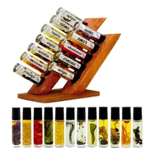 12 Aceites Roll On En Kit Aromaterapia