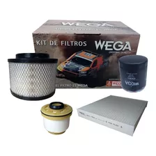 Kit 4 Filtros Toyota Hilux 2.5 3.0 Td 2005 A 2015 Wega