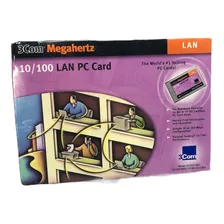 Placa De Red 3com Megahertz 10/100 Pcmcia Pc Card 3ccfe574bt